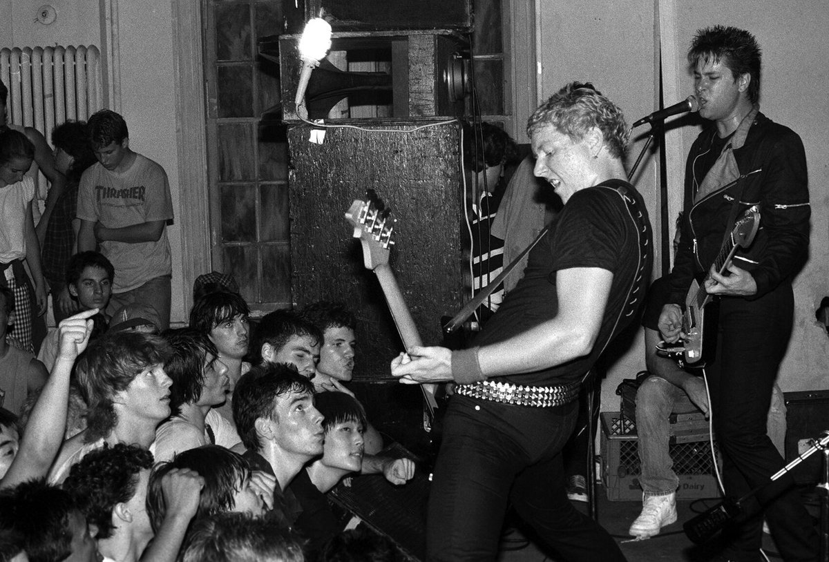 Agent Orange, at the Wilson Center, Washington DC, August 14, 1984, supportet by M.I.A. and Marginal Man. 

Photo by Jim Saah

#punk #punks #punkrock #surfpunk #agentorange #history #punkrockhistory