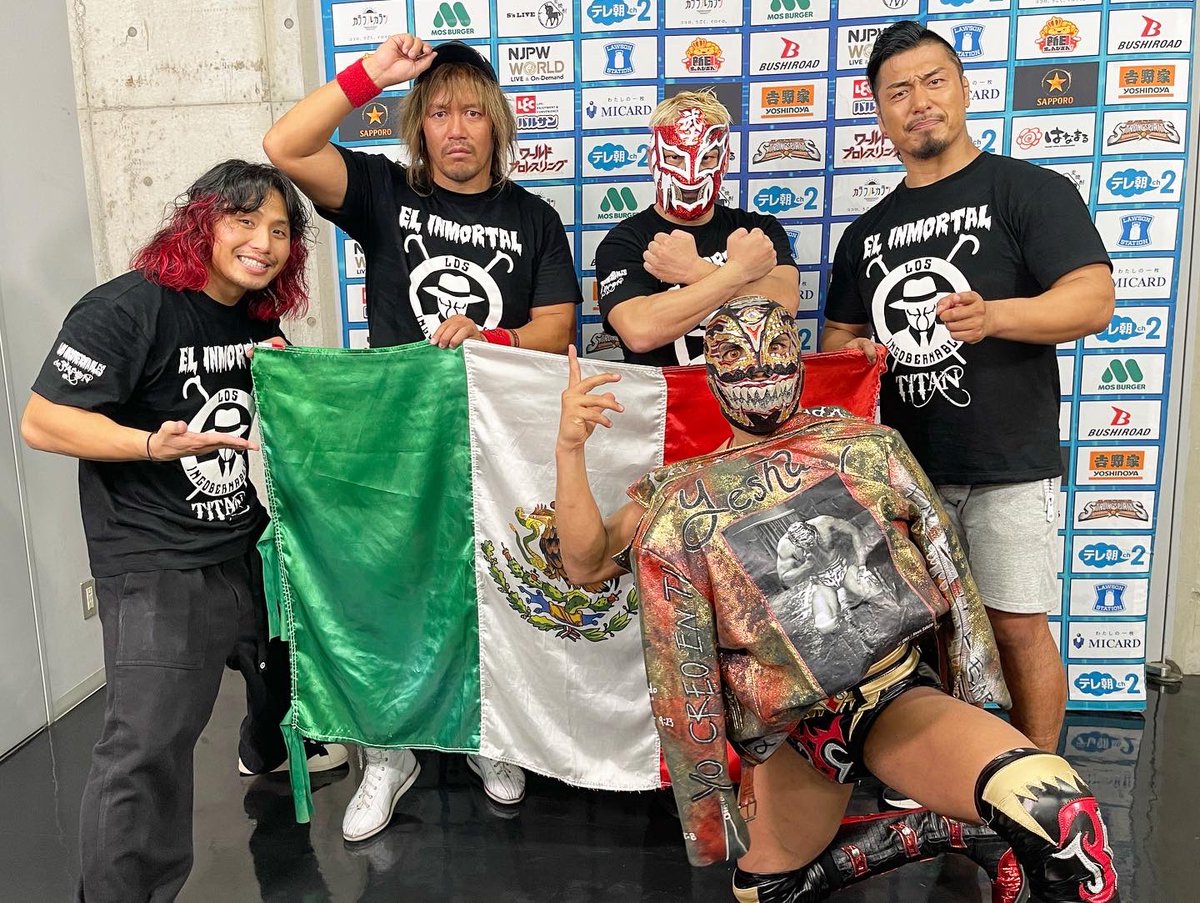 ありがとう兄弟たち 🙏❤️#losingobernablesdejapon  🇯🇵 #BOSJ30 
@CMLL_OFICIAL 🇲🇽🤝🇯🇵 @njpw1972