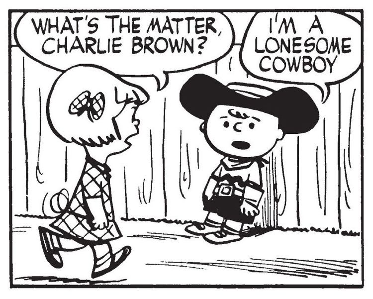 Peanuts Panel By Schulz