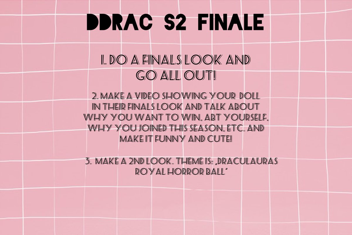 #DDRAC finals are on the 10th of June 5pm CET and to all the eliminated queens, please also do a finals look