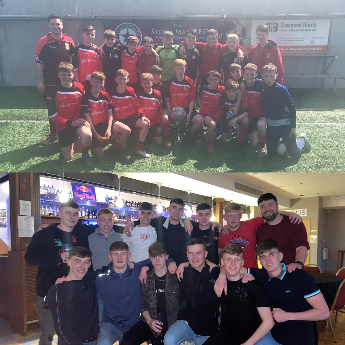 1st year Metropolitan Champions when they were in 1st year and at 6th year Grad last week. Great bunch of lads. <a href="/faischools/">FAI Schools</a> <a href="/FAIMeath/">FAI Meath</a>