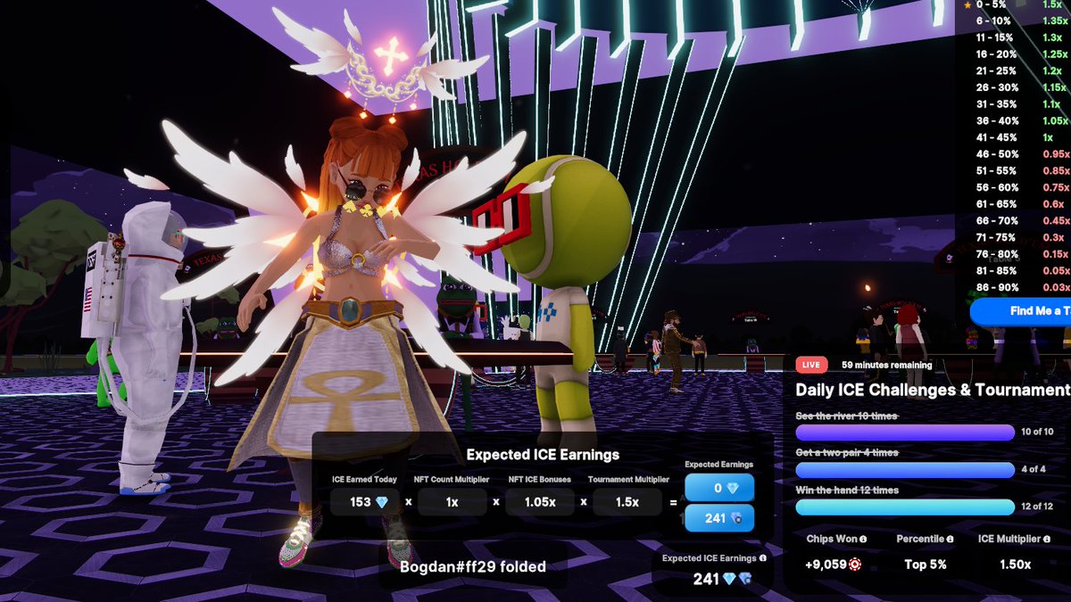 💎Made the switch: #ICE -> Banked $ICE
LFG <a href="/DecentralGames/">Decentral Games</a> #ICEpoker ♦♠♥♣