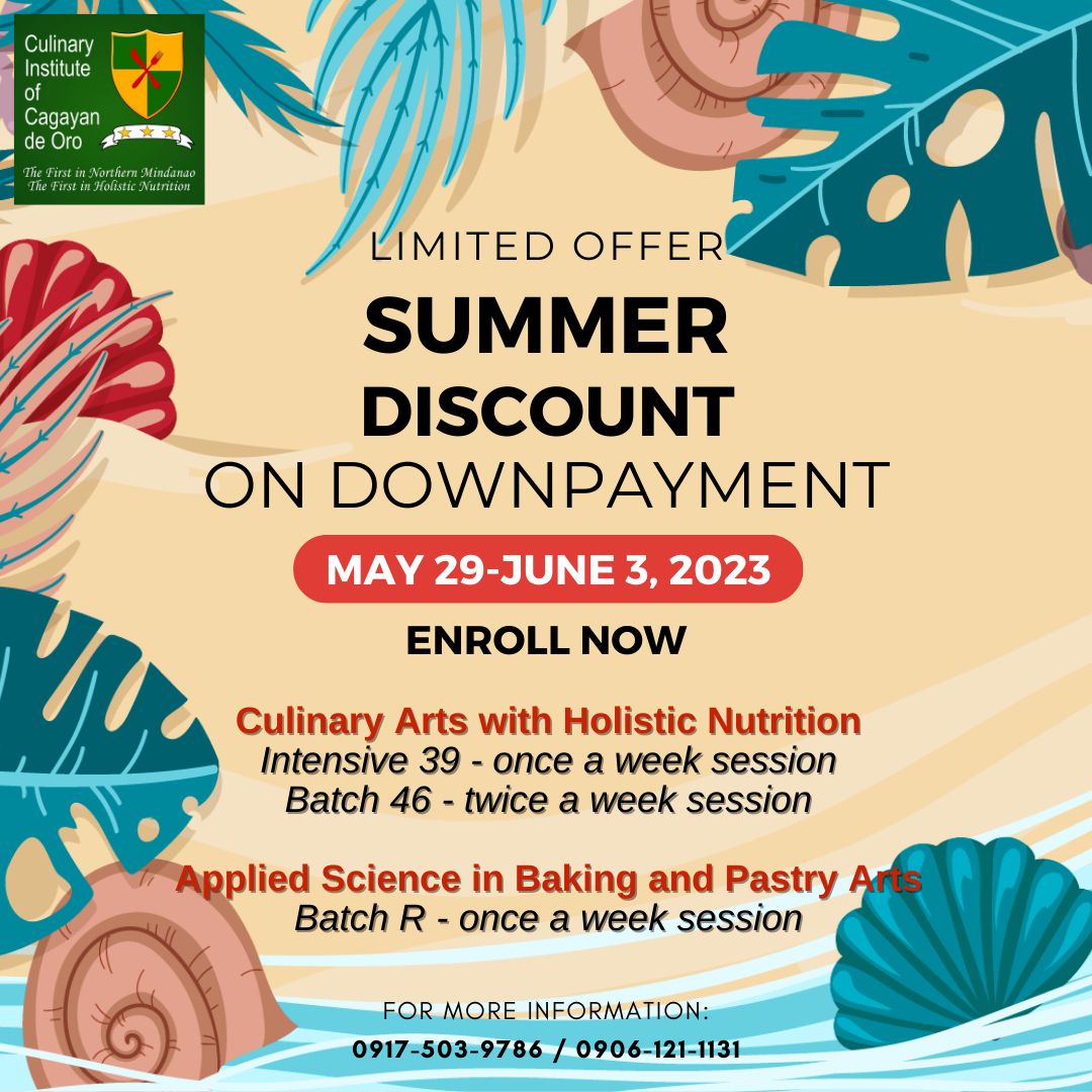 InstituteOro's tweet photo. 🌞🌞𝐒𝐮𝐦𝐦𝐞𝐫 𝐢𝐬 𝐡𝐞𝐫𝐞𝐞𝐞𝐞🌞🌞

Avail of our SUMMER DISCOUNT ON DOWNPAYMENT by enrolling between May 29 and June 3, 2023. This is a limited time offer, inquire now! https://t.co/7MIunr5DIN