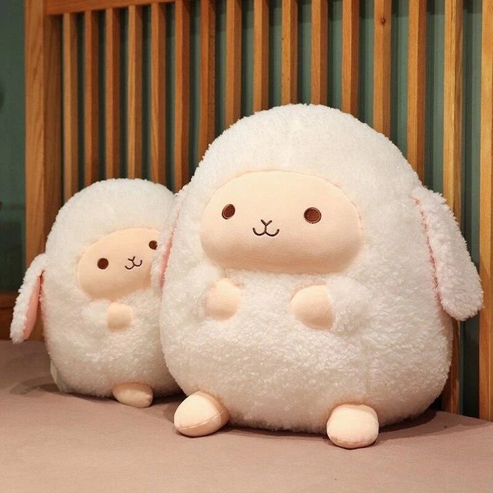 SoftnessDaily's tweet photo. lamb plushies 🎀 https://t.co/AOBcPx7Uk9