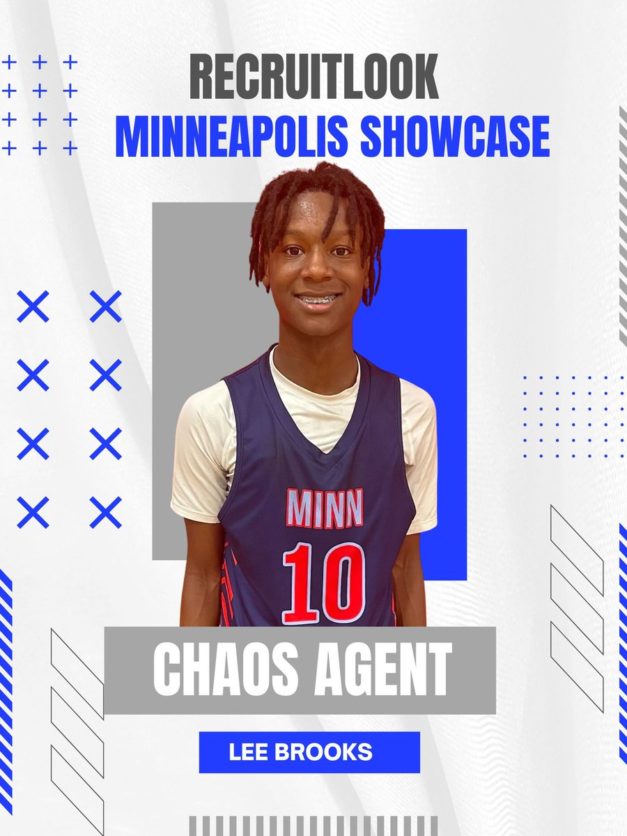 💥Chaos Agent💥 

26, 15U, Lee Brooks, 5’9 PG, is swift on the offensive end. He is constant with the mid range shot and goes after his own rebound. He moves around on offense to create open shots and can deliver in tight situations. Brooks has quick feet on defense and has great