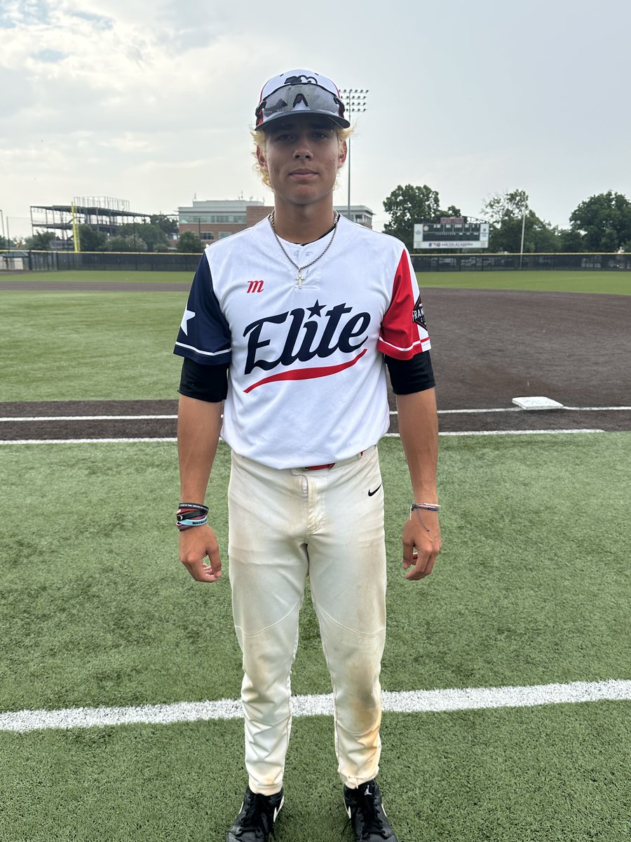 F: <a href="/MarucciEliteTX/">Marucci Elite Texas</a> Mayo 8, Rangers Youth Academy 17U 3
PoG: <a href="/Erik_Aguirre_14/">Erik A.</a> 2-3, 3B, 2 RBI, R
Pitcher: <a href="/Hector42rivera/">Hector Rivera</a> 4 IP, 4K, 0 ER, H, BB