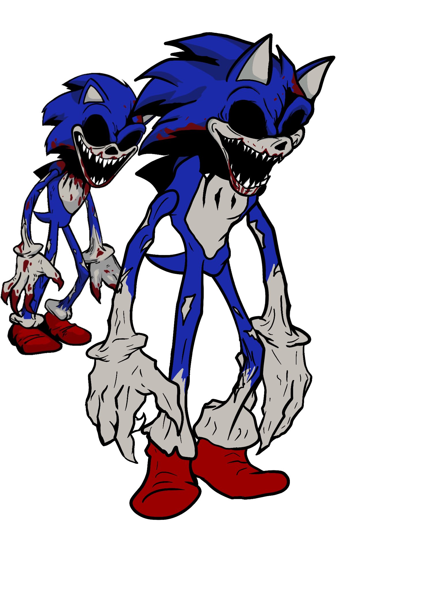 Sonic death scene sprites Prey but normal fnf by