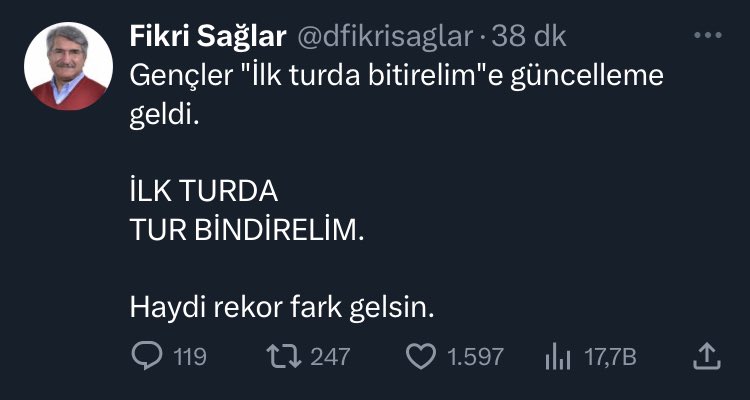 Bindirdiler mi? @dfikrisaglar