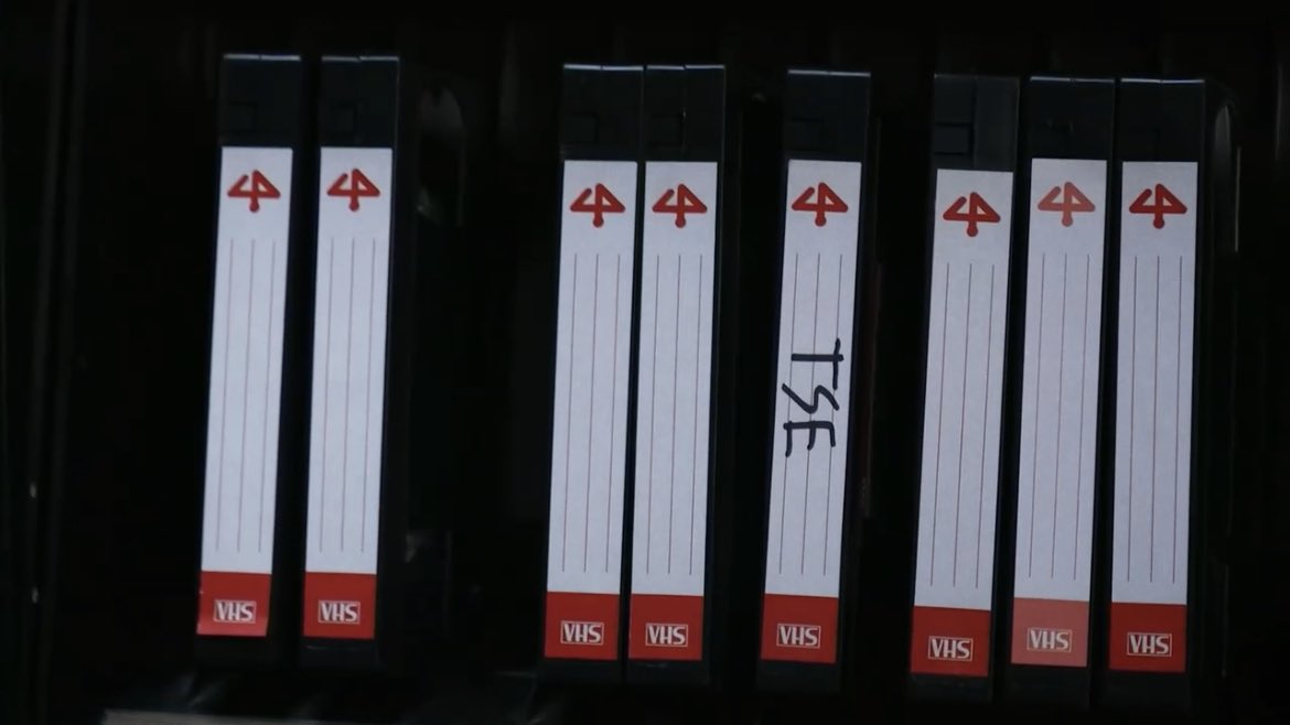 The fact there’s four tapes in front of TSE just goes to show how long they’ve actually been doing this, they wouldn’t just place the tape randomly