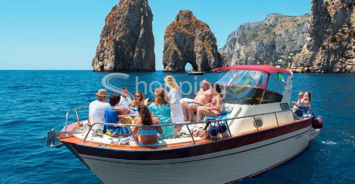 Sorrento Capri And Blue Grotto Boat Cruise With Drinks In Naples 🛎 s.cl4.us/1rG #Campania #Italy #Naples #shoppingworldtv #tour #touractivities #tourexperience #touroperator #watertours