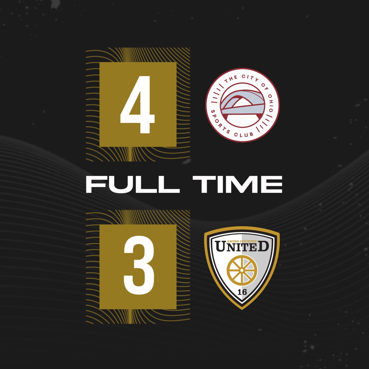 Yesterday, the women fell 3-1 and the men lost a last-second heartbreaker to The City of Ohio