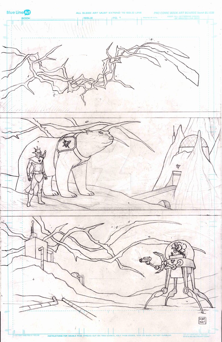 Lords of the Cosmos #5 Penciled Pages... get signed up for the pre-launch on <a href="/Kickstarter/">Kickstarter</a> kickstarter.com/projects/21465…