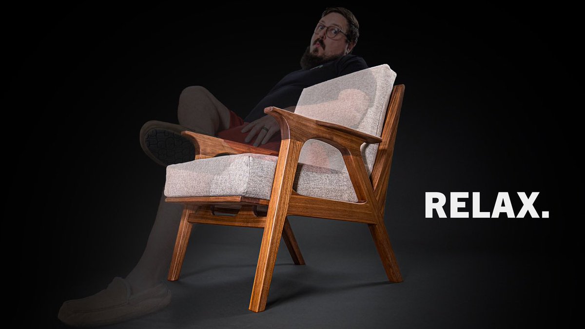New Lounge Chair Build Video is Live! Check it out here: youtu.be/AOlN5szc7PM