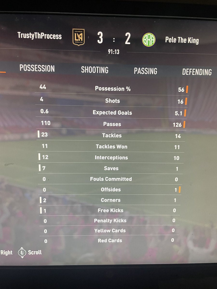 Klutch_Fifa's tweet photo. This is why Fifa can never be taken seriously as an E-Sport. https://t.co/SZNlS7wnov