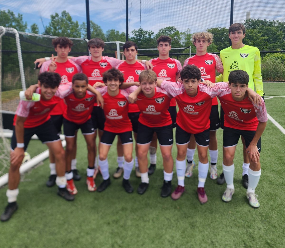 PACLASSICSRead's tweet photo. Talent. Talent. Talent.
U18 boys win 3-0.
Mason Lillis led the way w/a goal &amp; assist.. Carson Peck blasted the game winner in the 1st half &amp; Nico Paul-Chandia scored off a Declan Moyer through ball. Gavin Marr recorded his 2nd clean sheet. The RUN ENDS TOMORROW.. GOOD LUCK BOYS! https://t.co/A0OWIblUpH