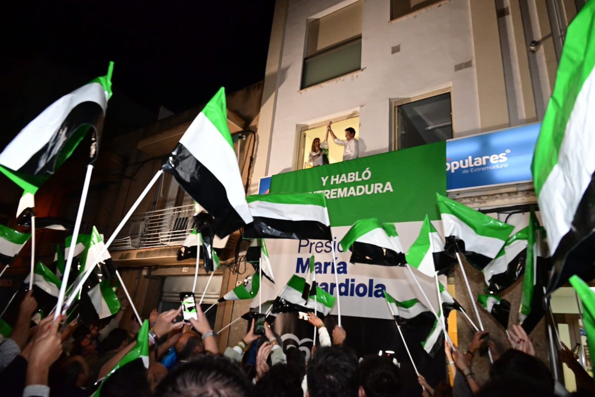 Y habló Extremadura.

Muchas gracias a todos. #LaExtremeña