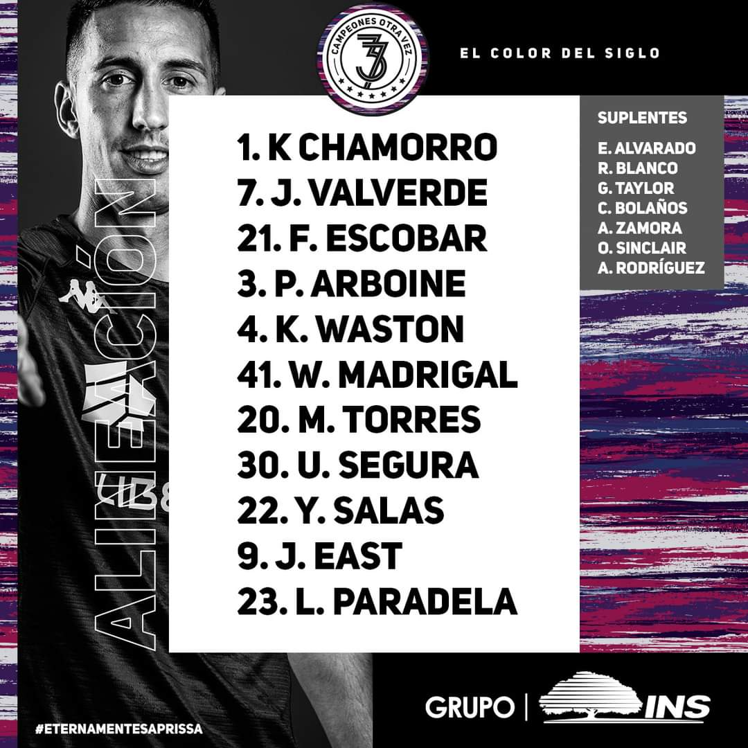 DeportivaCR's tweet image. Alineaciones Confirmadas
@SaprissaOficial v @ldacr 
#ClasicoCR #ClasicoNacional
#SAPvLDA @UnafutOficial