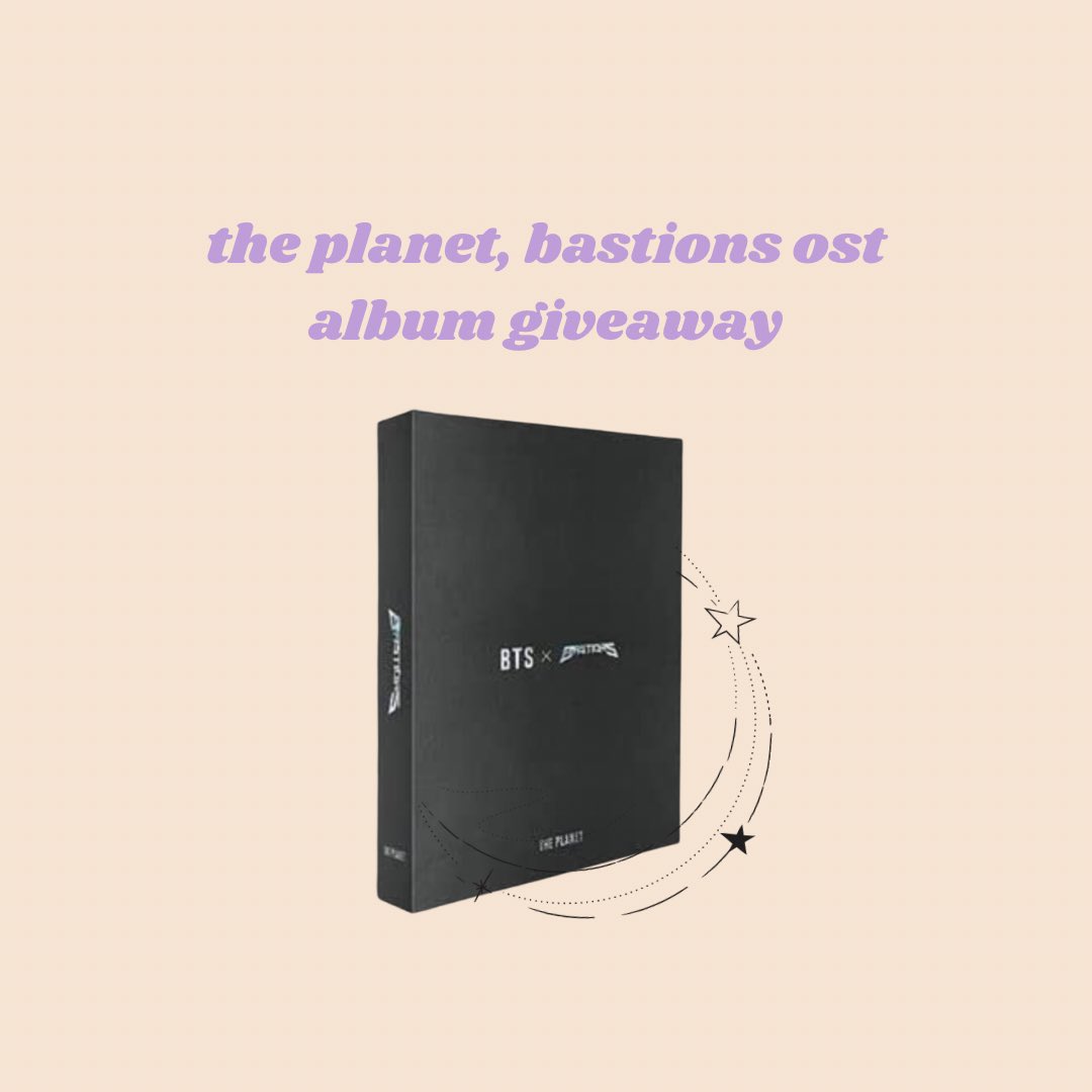 snowflowergifts's tweet photo. ⭑ The Planet OST Giveaway ⭑

⋆ 1 winner 
⋆ retweet &amp; like
⋆ followers only

— worldwide | ends June 2 https://t.co/1S1pZT3tcJ