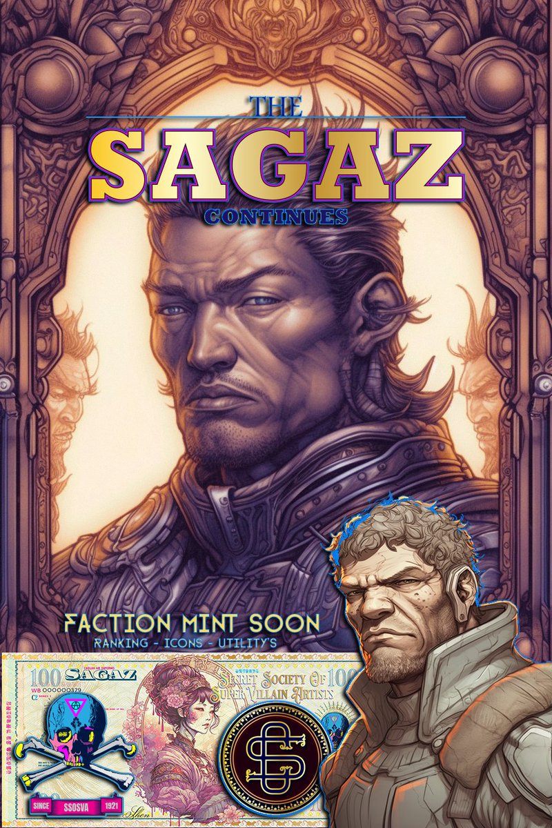 wildbillart's tweet photo. Sagaz Currency mint... Be sure to join Discord and get whitelisted... Sneak Peek of one of the Icons from our Faction... 
#Sagaz #VeChain #InVetWeTrust $vet #WBAV #SSOSVA 
https://t.co/3obtTJGT4k
Elite round table, Icons, ranking system with Upgrading/burns, Item packs and more. https://t.co/Gy8kco4VmP