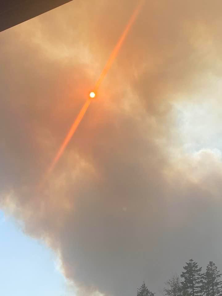 crazy wildfire where I live right now. 10+ houses destroyed already and it’s still moving rapidly, our area is the next area to evacuate. this is fkn scary.