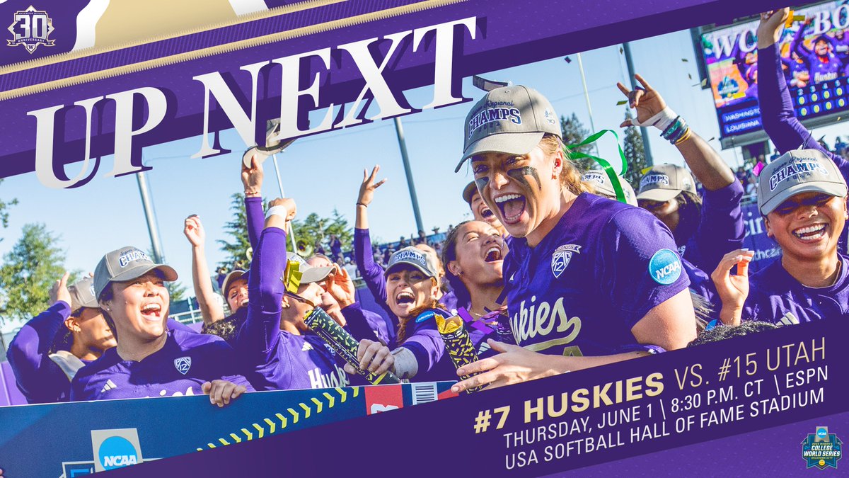 The matchup is set 👊

#MightyAreTheWomen x #RoadToWCWS