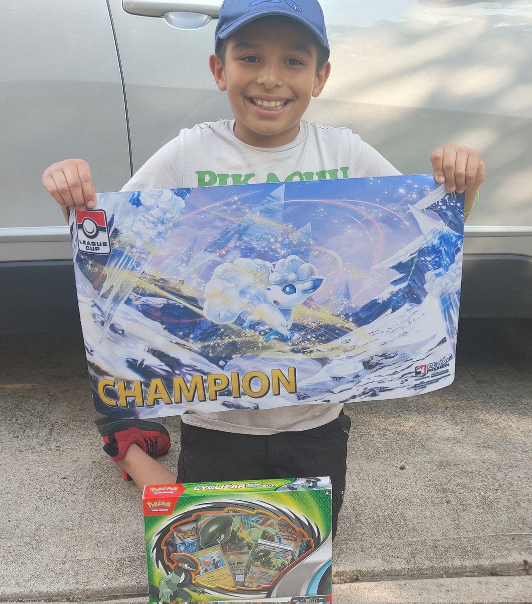 TCRGamingTX's tweet photo. Jose won his first League Cup and secured a fresh playmat + 50 CP!
CONGRATS YOUNG π
700/350 CP
#NextStopMilwaukee https://t.co/e9toHUi4Qg