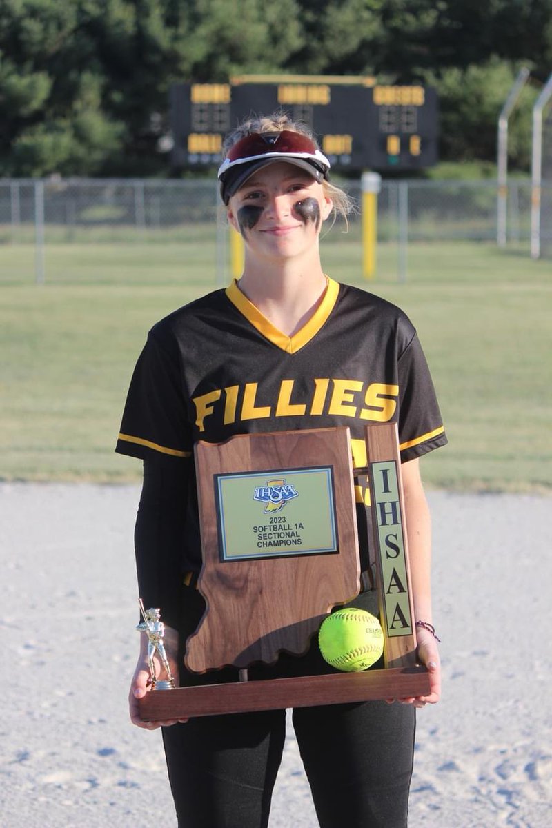 maciesanders25's tweet photo. Sectionals Champs, but not done yet.  
I hit two singles, a double, and a home run in the championship game! 
@QrRecruiter @Coach_Zimny @TrineSoftball https://t.co/jaROFtTpjy