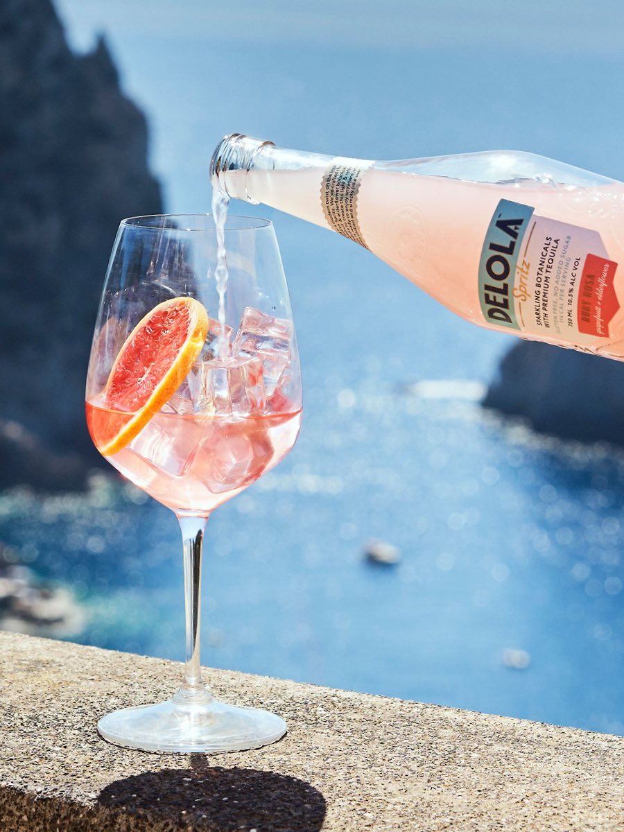 Summer is finally here ☀️ @DelolaLife is the official drink of the summer … so sit back, open a bottle, pour over ice &amp; enjoy! 🩵 XOXO, Lola #Delola #DelolaLife delolalife.com/pages/find-us