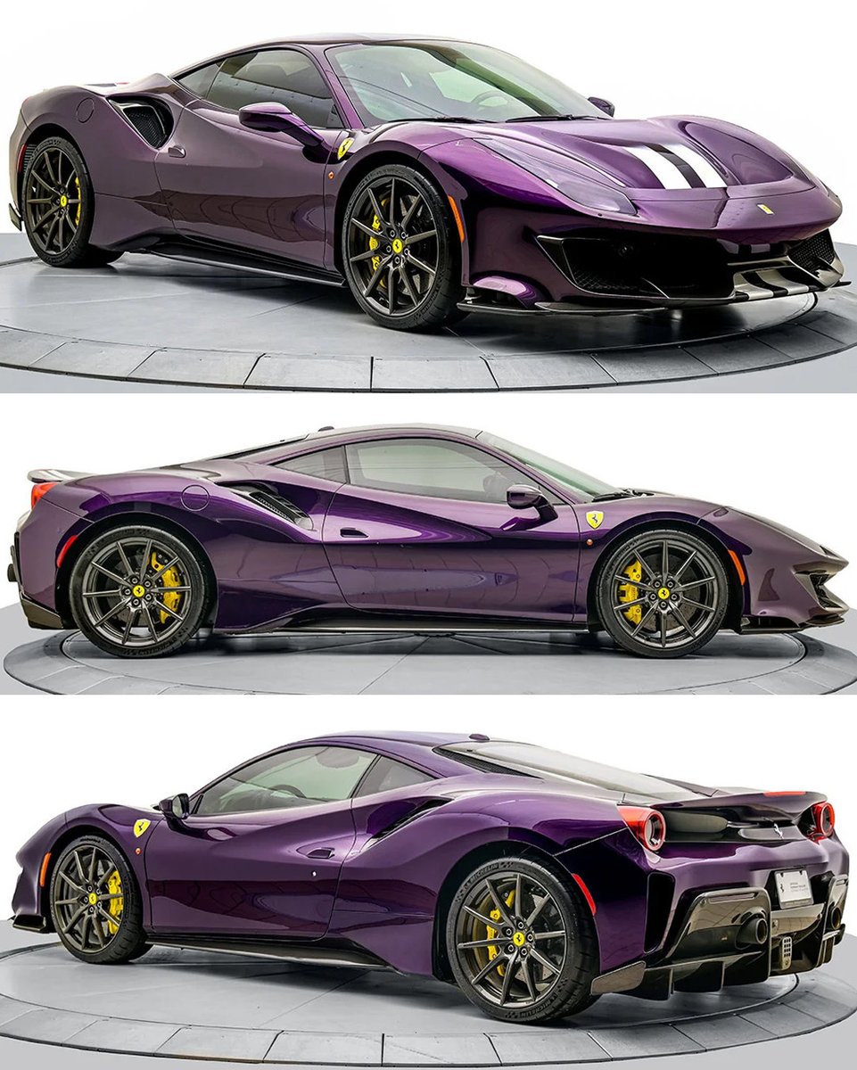 duPontREGISTRY's tweet photo. 2020 Ferrari 488 Pista finished in very rare Viola Hong Kong exterior color 💜 | Asking price: $535,000
-
For More Info: https://t.co/SOimSxtU5F https://t.co/OHAvBc0hDo