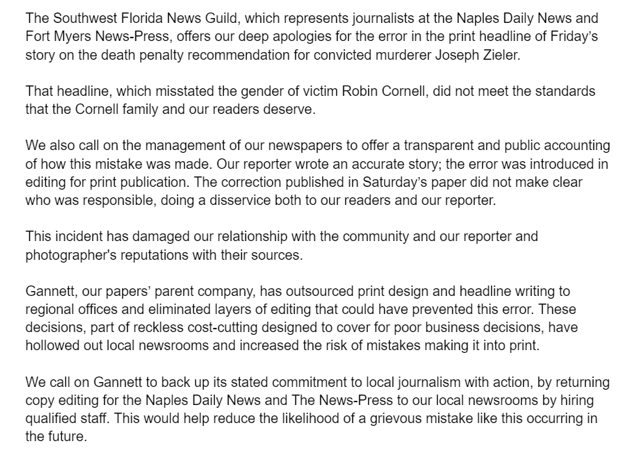 Southwest Florida News Guild 🌊 (@swflnewsguild) on Twitter photo 