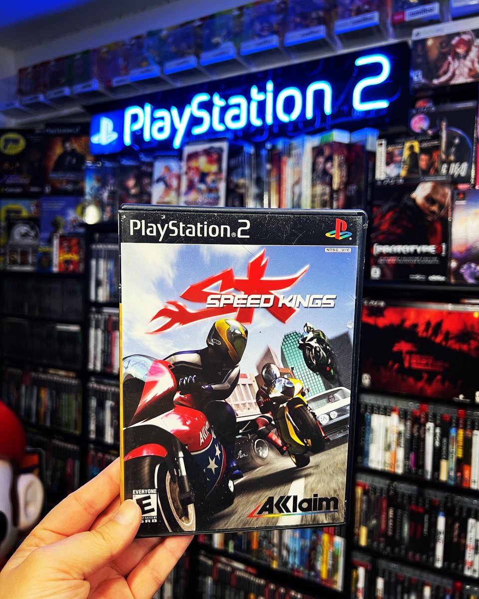 GamerAhmer's tweet photo. 20 Years Ago on this day in gaming Speed Kings released on the PlayStation 2! #playstation #playstation2 #ps2 #ps2games #videogames #games #gaming #gamer #retrogamer #retrogames #speedkings #gameroom #gamerahmer #racinggames #racing #onthisdayingaming https://t.co/jriCpr4KmS