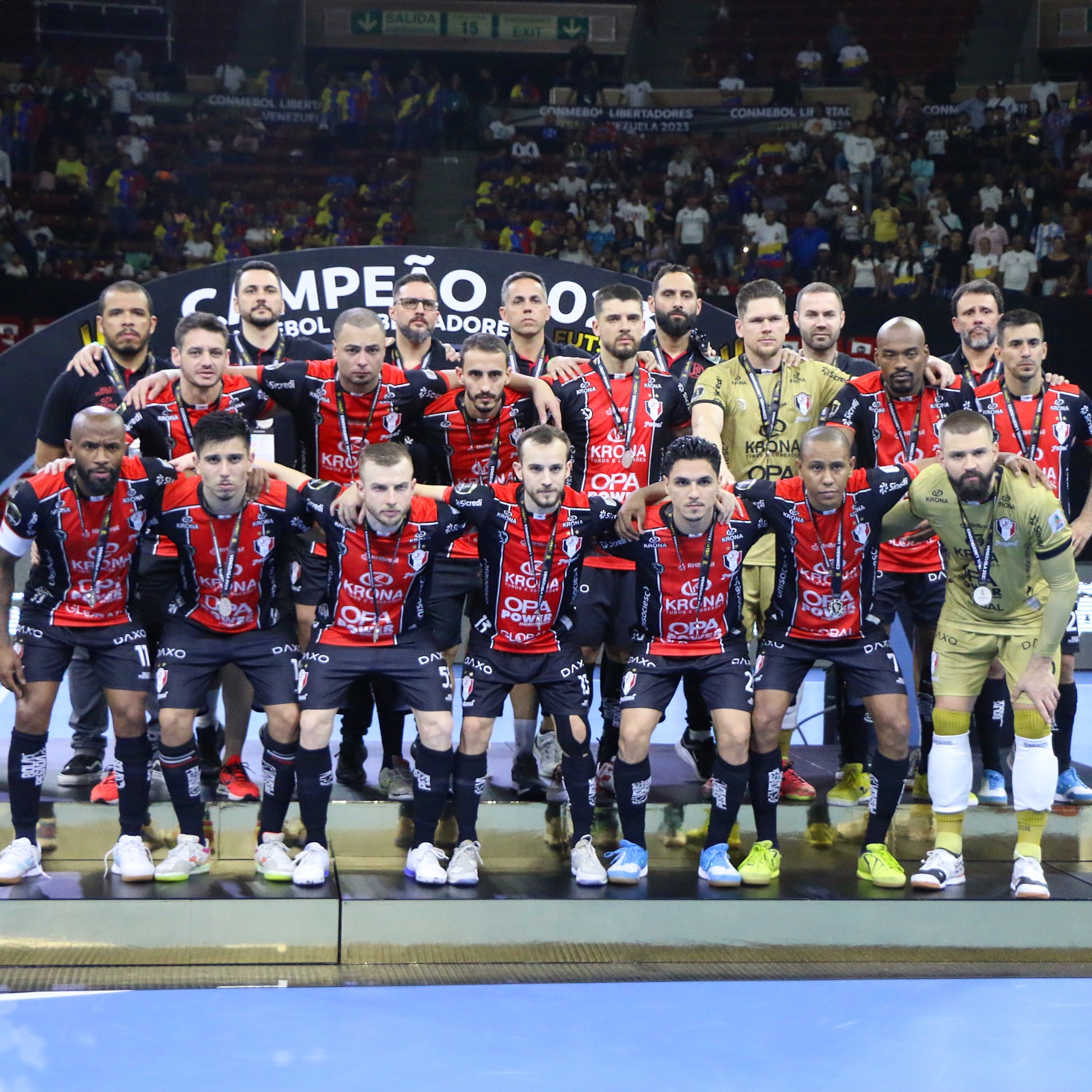 AO VIVO - JEC/KRONA x FANTASMAS-BOL 1ª Rod Conmebol Libertadores da  América de Futsal [SEM IMAGENS] 