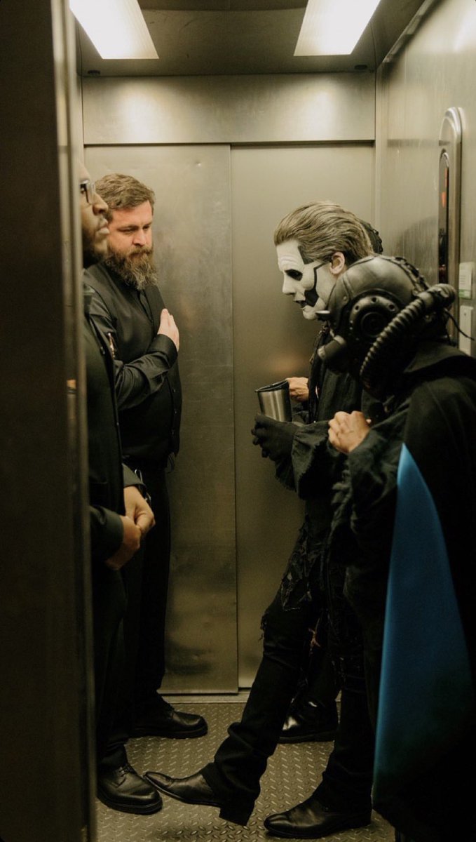 Elevator opens and you see this…wyd?