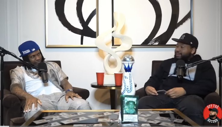 Durk looking at Akademiks like you bitch 🥷