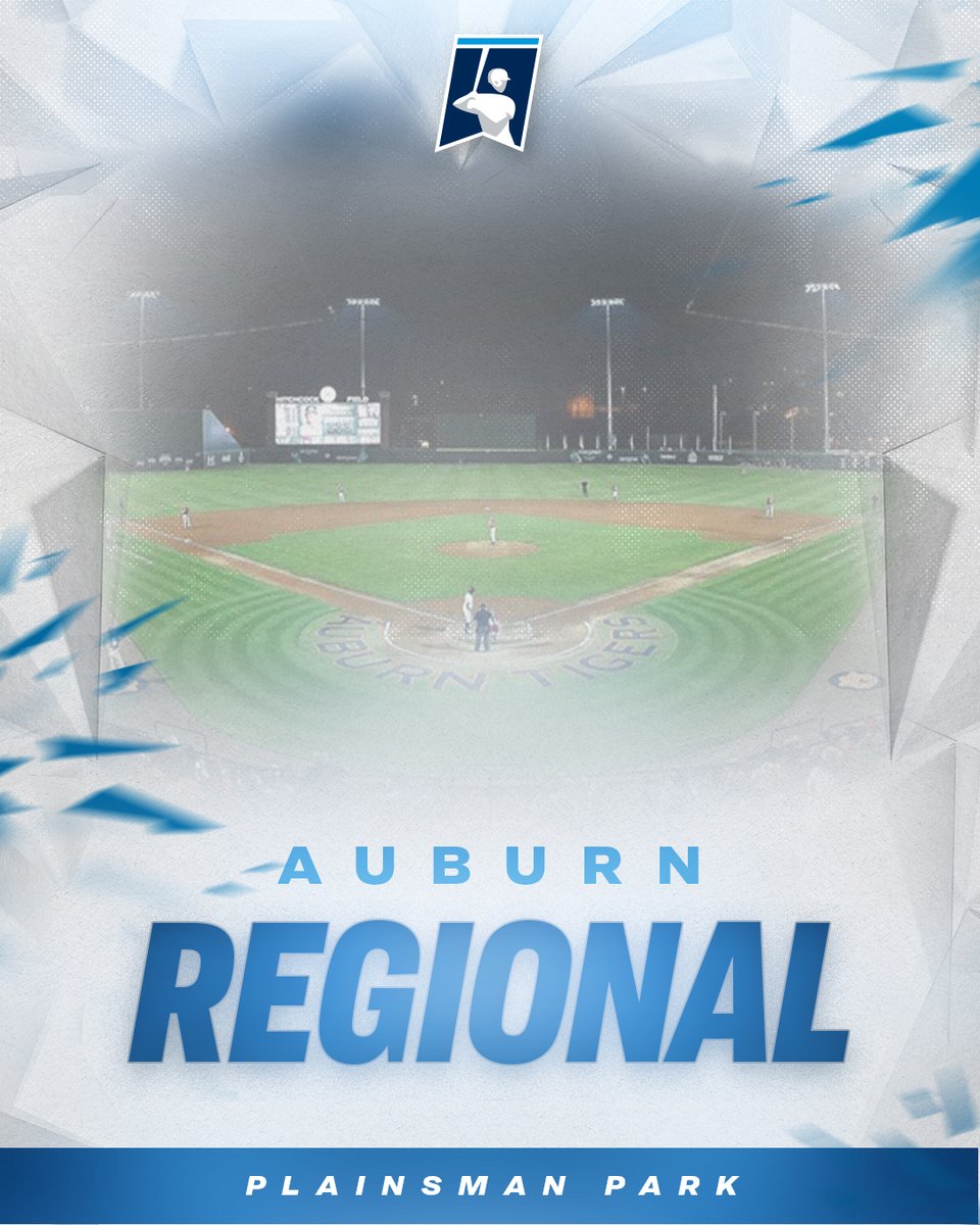 AUBURN REGIONAL

HOST: <a href="/AuburnBaseball/">Auburn Baseball</a>

#RoadToOmaha