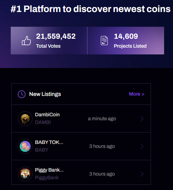 DambiCoin's tweet photo. https://t.co/X1qu4br8nr

Click Upvote! ✔️✅☑️🏁🛫🚀🏃

$DAMBI #DAMBI #DAMBICOIN #CryptoMemes https://t.co/ETCtKJ3HGs