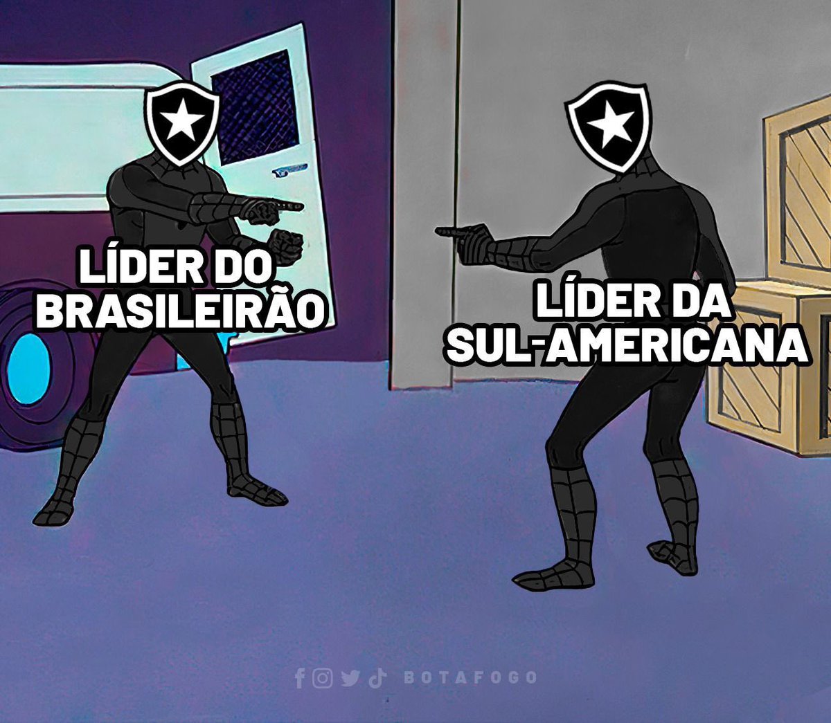 Botafogo's tweet image. 👉👈