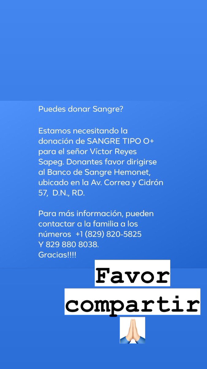 MahfoudJoeny's tweet photo. Es para el padre de una amiga que necesita sangre con carácter de urgencia. ¿Puedes donar? https://t.co/4lUiTbPBAX