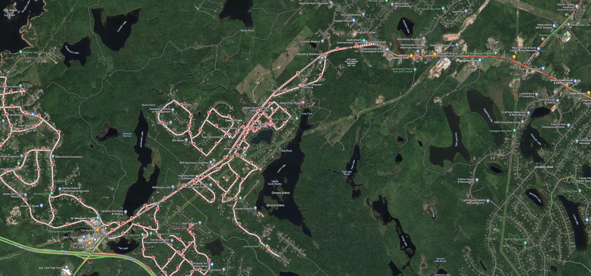 NSwilderness's tweet photo. Please spare a thought for those who had to flee from their homes, and to those who have not yet reached safety. Tantallon, Yankeetown, Hammonds Plains, Lucasville https://t.co/BrUO2gLU3s