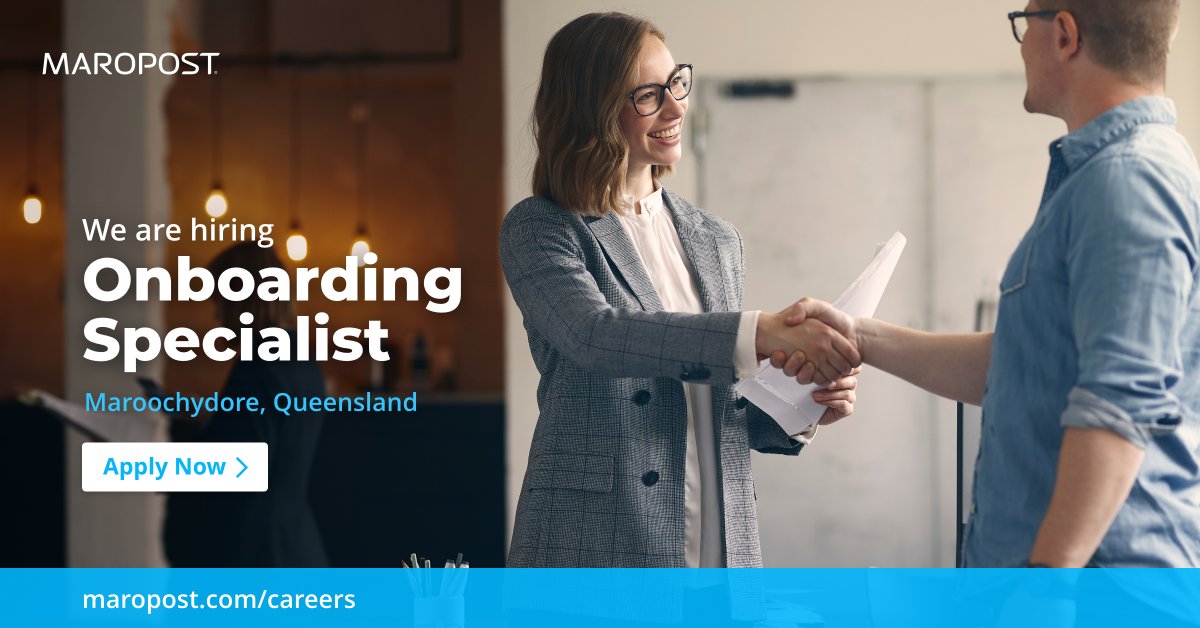 Maropost is hiring! 

We are looking for a highly motivated Onboarding Specialist to join our team in Maroochydore in Queensland, Australia.  

For more information, or to apply, go to maropost.bamboohr.com/careers/470

#Maropost #Vacancy #Australia #Job