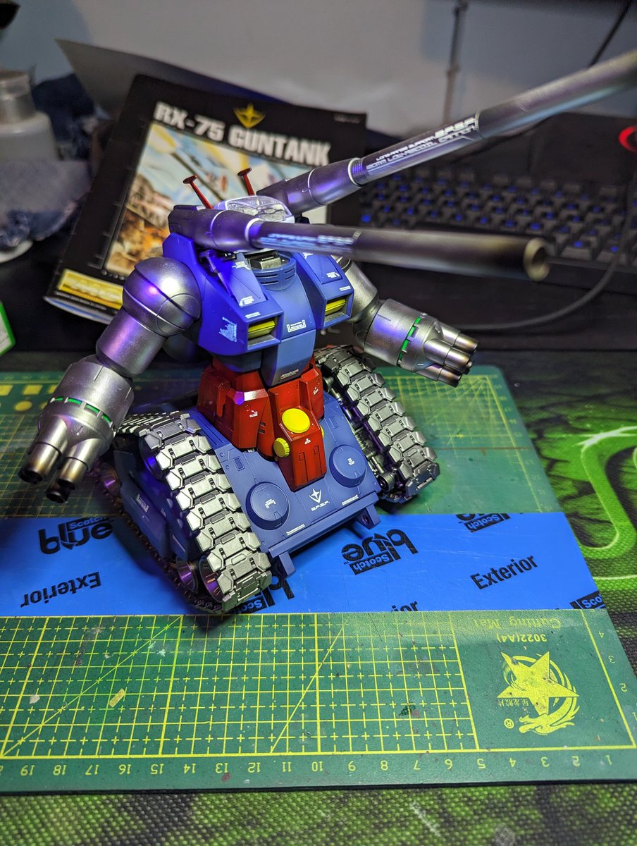 Jaywill61's tweet photo. @GunplaSisters Since you're a fan of the mighty Guntank https://t.co/TKCCrli7mU
