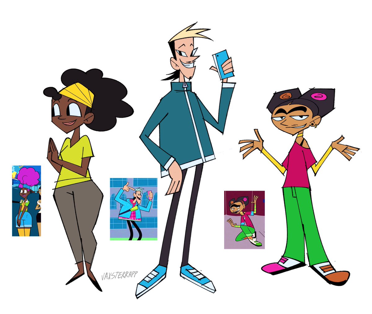 redesigns of the new cast #clonehighseason2