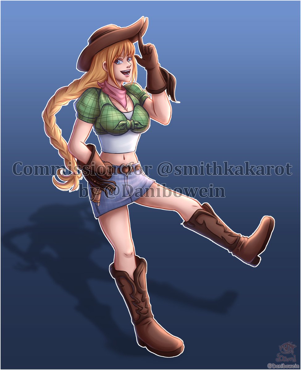 #346 Kansas McDonald 

#oc #originalchacter #commission #commissionart #blondgirl #woman #animewoman
#cowgirl

#anime #animeart #animelovers #animestyle #artdigital 
#artwork #artstyle #mystyle #art #digitalart 
#digitalmedia #drawing #drawings #myartstyle