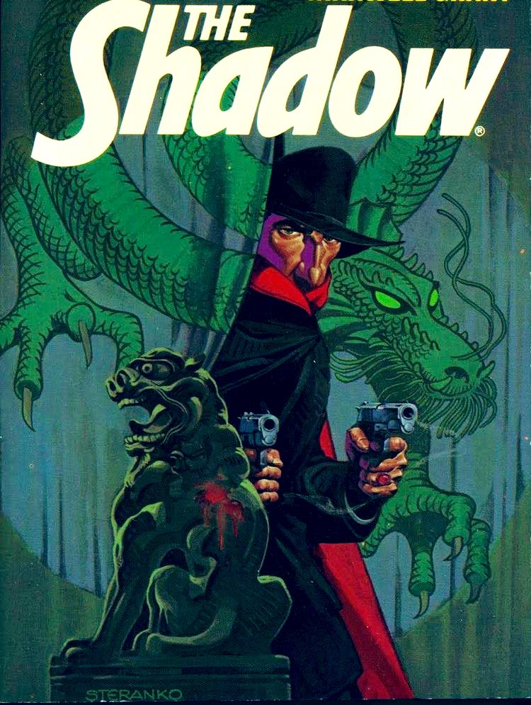 The Shadow by Jim Steranko #Comics #ComicArt #BookCover #Pulp
