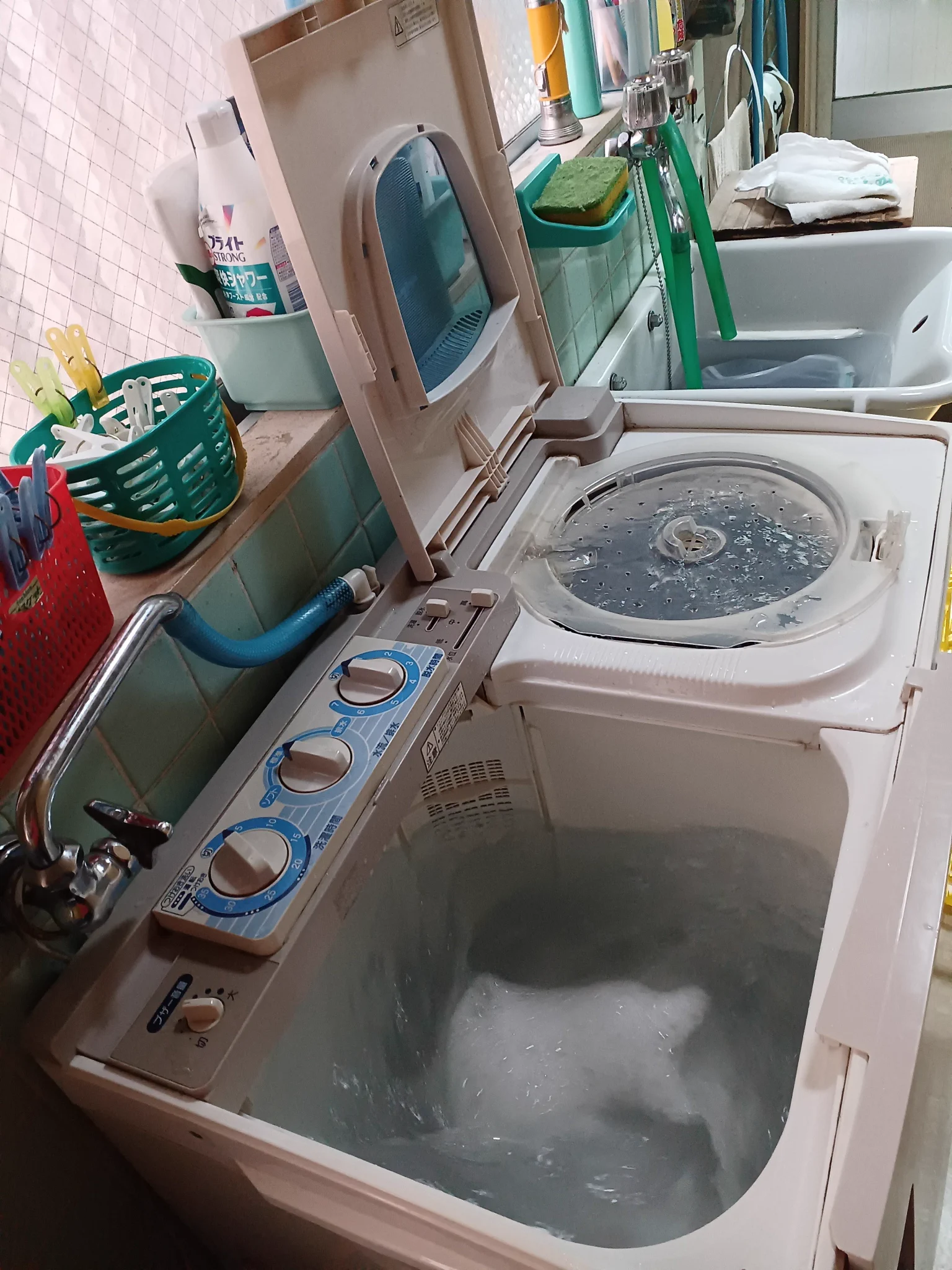 @chan_1287 我が家の二槽式ならそんなことには。 