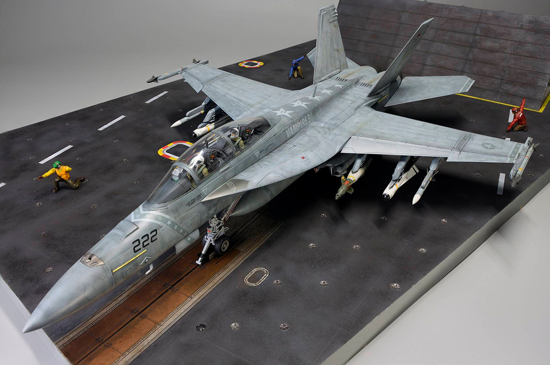 hobbycom_jp's tweet photo. 今日の作品ピックアップ♪「ViperZ」さんの「MENG F/A-18F Vampires(1/48)」です♪
https://t.co/yCuVCfiIii
#ホビコム #ホビコムピックアップ #プラモデル #模型 #ジオラマ https://t.co/8GOzJS8Y6w