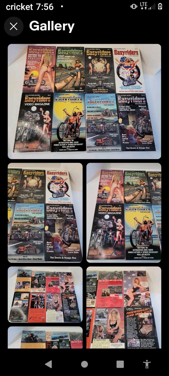 PamalaDuncan13's tweet photo. @TomArnold I'm sure you already looked , but on eBay I found 25 of those Easy Rider video magazine things..I think is what ur look for https://t.co/ZPaG59Ype2