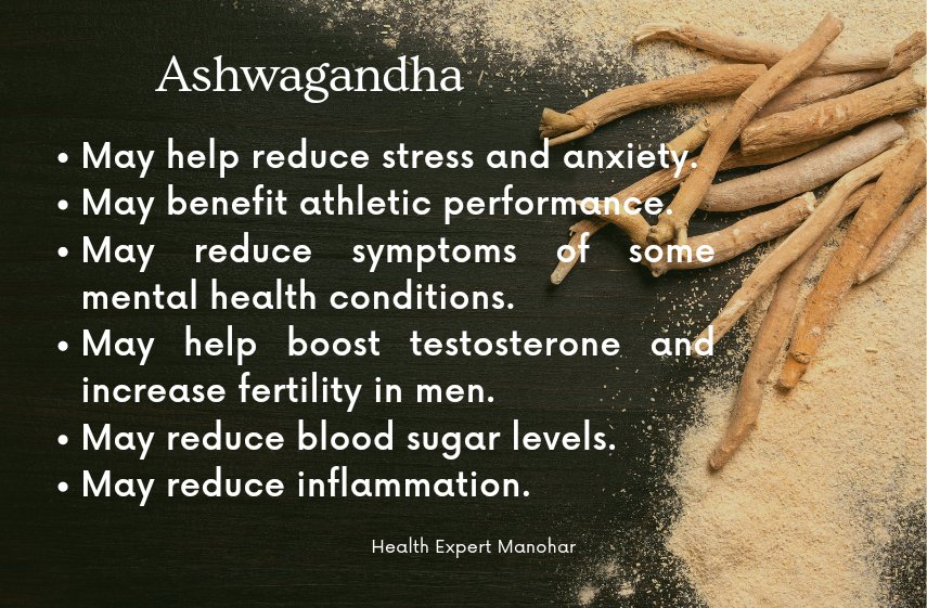 expertmanohar's tweet photo. Ashwagandha - the king of Ayurveda ...
#Ayurveda #ashwagandha #healthylifestyle #HealthForAll #healthexpertmanohar https://t.co/O8upQ1wei5