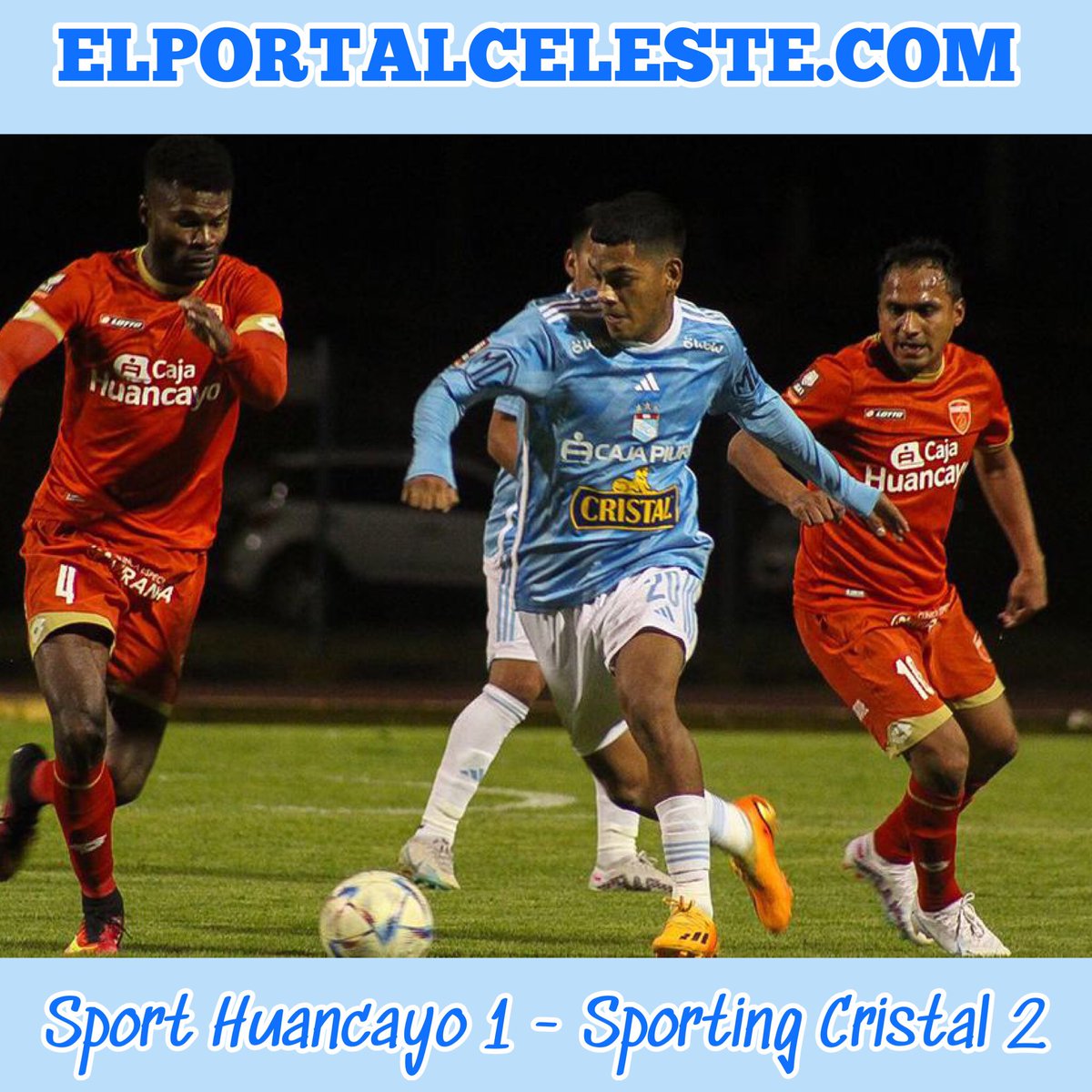 TRIUNFAZO!!! en Huancayo: Sporting Cristal 2 - Sport Huancayo 1. 👏🏻👏🏻👏🏻
#FuerzaCristal #SportingCristal #ElPortalCeleste