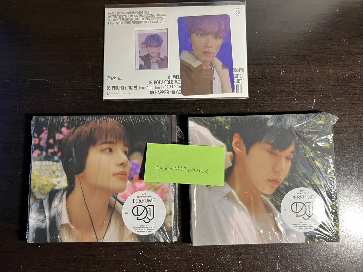 wts NCT Dojaejung Perfume digipacks 2022 Winter Smtown SMCU palace

•SMCU Palace membership version $12
•perfume digipacks $2 each *photocard not included

US ONLY
Tags Doyoung Jungwoo Haechan
@nctzentrade @ncttradingusa @ncttradesusa @selling_nct_usa @nctselling_USA